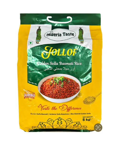 Nigeria Taste Jollof Golden Sella Basmati Rice