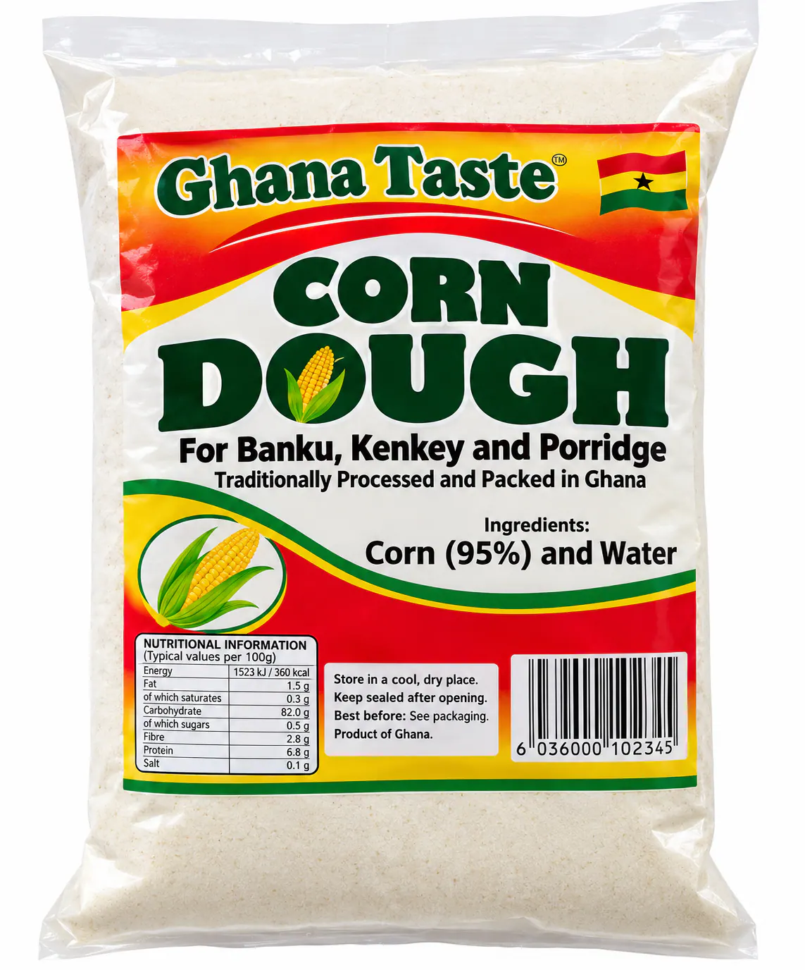 Ghana Taste Corn Dough